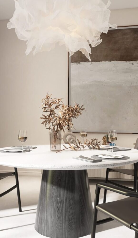 RENDEZ VOUS DES SAVEURS_SALLE A MANGER Salon design dans un espace moderne, rendez-vous des saveurs